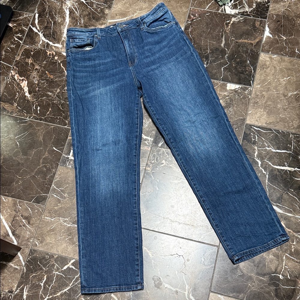 Kut from the Kloth Dark Blue Straight Jeans